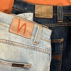 NUDIE JEANS lot of men’s jeans Sz 38